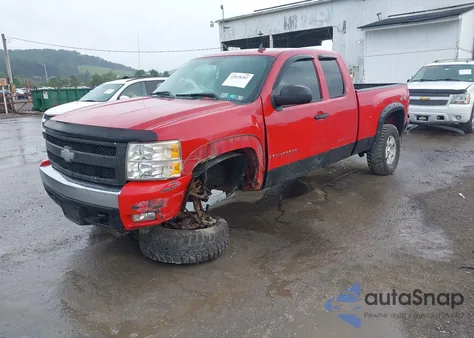 2008 Chevrolet Silverado 1500 Lt1 из США, поврежденный, VIN 2GCEK19J581308136